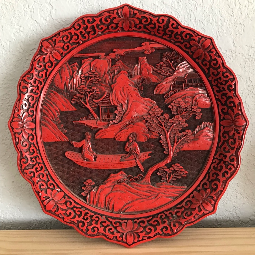 VNTG Chinese Accent Plate
